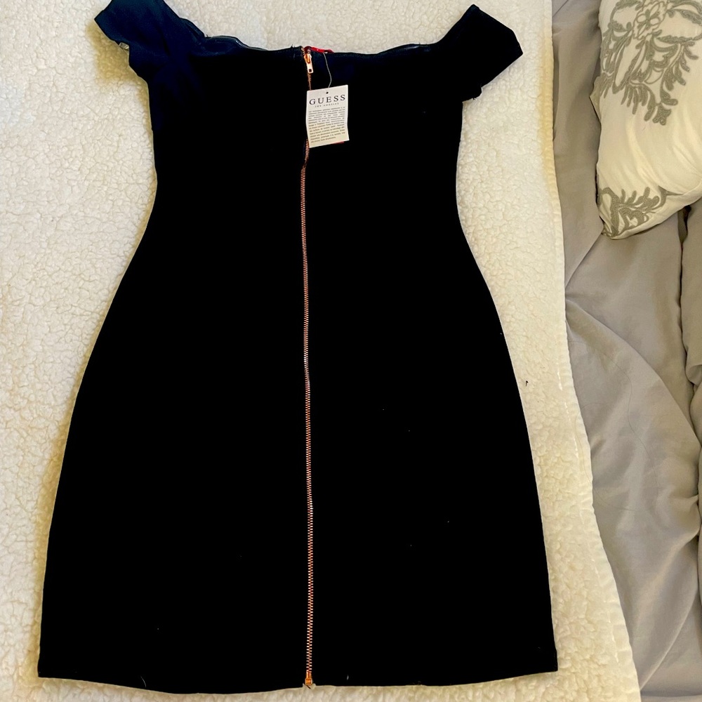 Guess Black Jean Dress